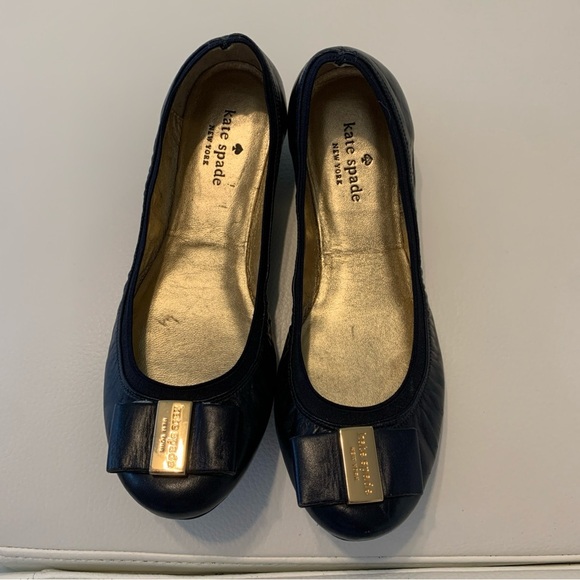 slim fit dress slacks Dress Designer By Kate Spade In Black & Gold, Size: L – Clothes Mentor  Chandler Az #261 main image 0